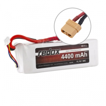 Redox 4400mAh 11,1V 30C - LiPo-Pack